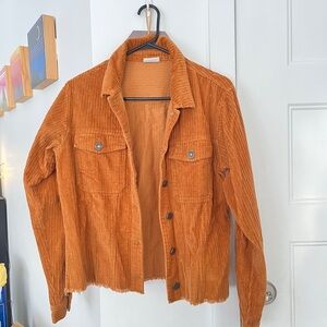 Tan/ burnt orange/ brown Corduroy Jacket
